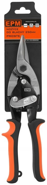 NOŻYCE DO BLACHY PROSTE CR-V 250