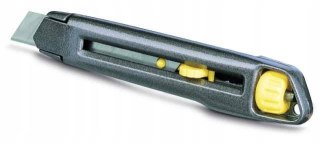 NOŻYK METALOWY LEKKI INTERLOCK, OSTRZE ŁAMANE 18MM