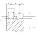 Koło pasowe SPA A 13 150/2 + Tuleja Taper