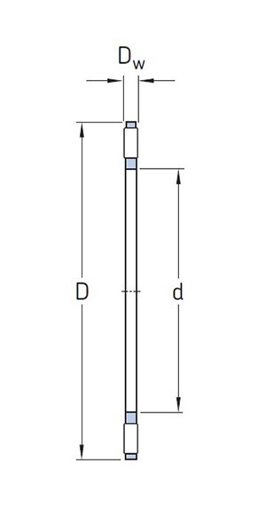 NTA 1423 Łożysko igiełkowe oporowe 22,2x36,5x1,98 NTA 1423 Łożysko igiełkowe oporowe 22,2x36,5x1,98