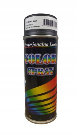 SPRAY 400ML CZARNY MAT