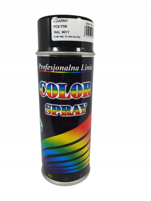 SPRAY 400ML CZARNY POŁYSK