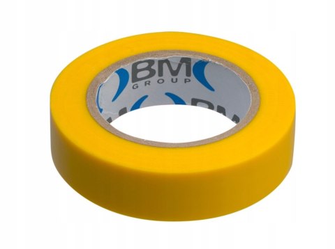 TAŚMA ELEKTROIZOLACYJNA 10M*15MM ŻÓŁTA TAŚMA ELEKTROIZOLACYJNA 10M*15MM ŻÓŁTA