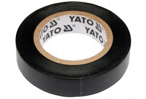 TAŚMA ELEKTROIZOLACYJNA CZARNA 15MM*20M TAŚMA ELEKTROIZOLACYJNA CZARNA 15MM*20M