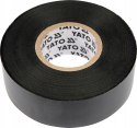 TAŚMA ELEKTROIZOLACYJNA CZARNA 15MM*20M TAŚMA ELEKTROIZOLACYJNA CZARNA 15MM*20M