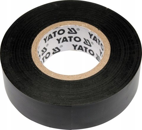 TAŚMA ELEKTROIZOLACYJNA CZARNA 19MM*20M TAŚMA ELEKTROIZOLACYJNA CZARNA 19MM*20M