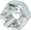 Nakrętka koronowa M24x2 DIN 935 kl.8.8 oc Nakrętka koronowa M24x2 DIN 935 kl.8.8 oc