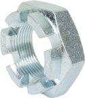 Nakrętka koronowa niska M12x1,5 DIN 937 oc Nakrętka koronowa niska M12x1,5 DIN 937 oc