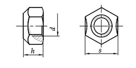 Nakrętka samohamowna M18x1,5 DIN980 OC kl.10.9 Nakrętka samohamowna M18x1,5 DIN980 OC kl.10.9