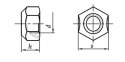 Nakrętka samohamowna M24x2 DIN980 OC kl.8.8