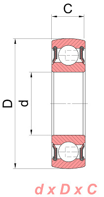 Łożysko samonastawne 6205SEE SNR