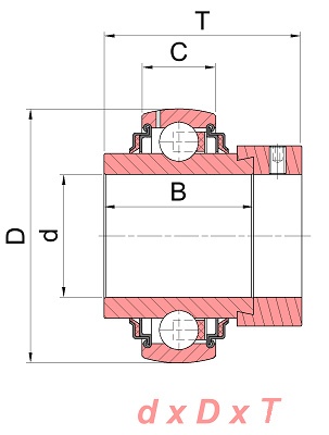 Łożysko samonastawne EX31132G2 SNR