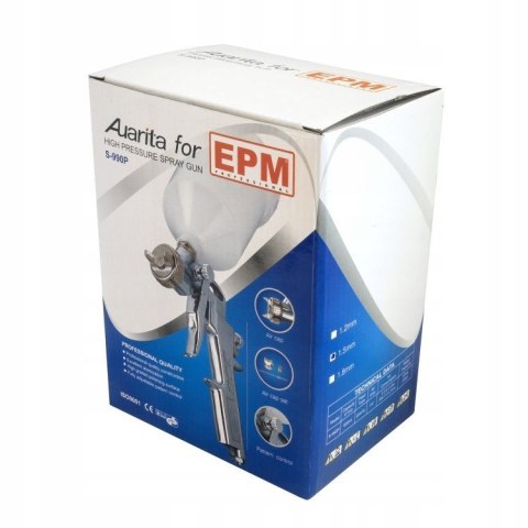 PISTOLET LAKIERNICZY H.P. AURITA S-990P 600ML 1.5 PISTOLET LAKIERNICZY H.P. AURITA S-990P 600ML 1.5