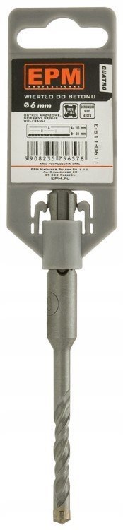 WIERTŁO SDS+ QUATRO DO BETONU 4*110 WIERTŁO SDS+ QUATRO DO BETONU 4*110