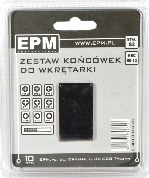 ZESTAW KOŃCÓWEK DO WKRĘTARKI 9SZT + UCHWYT MAGNETY ZESTAW KOŃCÓWEK DO WKRĘTARKI 9SZT + UCHWYT MAGNETY