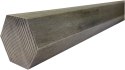 Pręt 6-kątny nierdzewny S27 mm dł.1500mm AISI 304 Pręt 6-kątny nierdzewny S27 mm dł.1500mm AISI 304