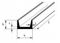Ceownik stalowy g/w UNP 200x75x8,5 długość 500mm