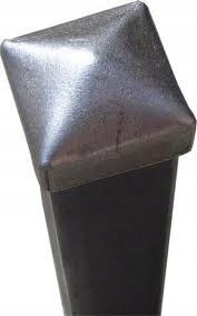DASZEK METALOWY NA SŁUPEK OGRODZENIOWY 100*100MM DASZEK METALOWY NA SŁUPEK OGRODZENIOWY 100*100MM