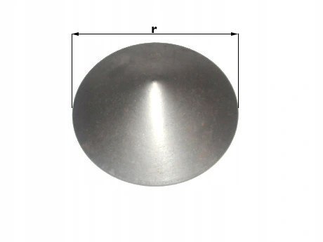 DASZEK METALOWY NA SŁUPEK OGRODZENIOWY 60MM 2 szt DASZEK METALOWY NA SŁUPEK OGRODZENIOWY 60MM 2 szt