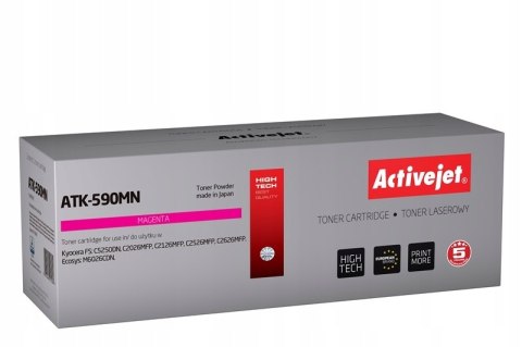 Toner Activejet ATK-590M (zamiennik Kyocera TK-590