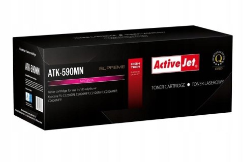 Toner Activejet ATK-590M (zamiennik Kyocera TK-590