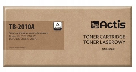 Toner ACTIS TB-2010A (zamiennik Brother TN-2010; S Toner ACTIS TB-2010A (zamiennik Brother TN-2010; S