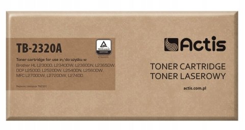 Toner ACTIS TB-2320A (zamiennik Brother TN-2320; S Toner ACTIS TB-2320A (zamiennik Brother TN-2320; S