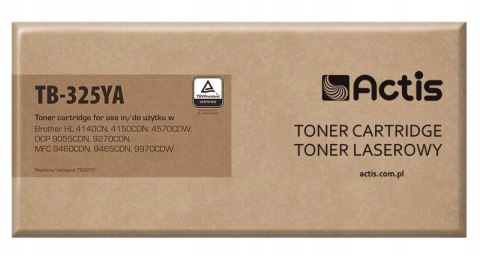 Toner ACTIS TB-325YA (zamiennik Brother TN-325Y; S Toner ACTIS TB-325YA (zamiennik Brother TN-325Y; S