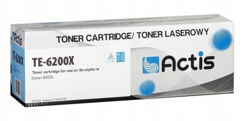 Toner ACTIS TE-6200X (zamiennik Epson C13S050166; Toner ACTIS TE-6200X (zamiennik Epson C13S050166;