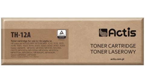 Toner ACTIS TH-12A (zamiennik HP 12A Q2612A, Canon Toner ACTIS TH-12A (zamiennik HP 12A Q2612A, Canon