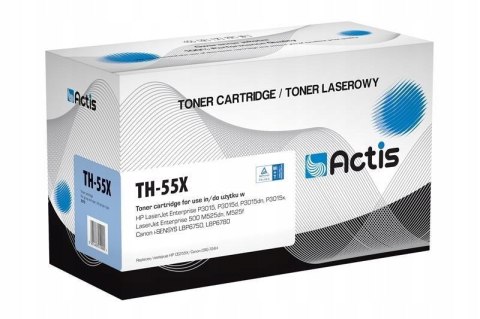Toner ACTIS TH-55X (zamiennik HP 55X CE255X, Canon