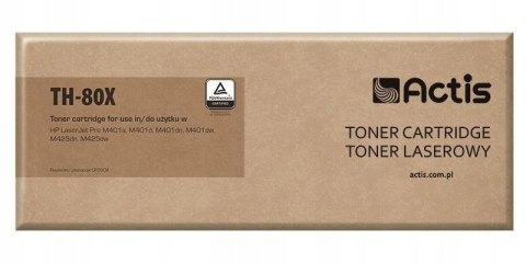 Toner ACTIS TH-80X (zamiennik HP 80X CF280X; Stand Toner ACTIS TH-80X (zamiennik HP 80X CF280X; Stand