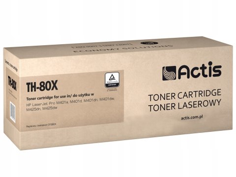 Toner ACTIS TH-80X (zamiennik HP 80X CF280X; Stand Toner ACTIS TH-80X (zamiennik HP 80X CF280X; Stand