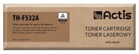 Toner ACTIS TH-F532A (zamiennik HP 205A CF532A; St Toner ACTIS TH-F532A (zamiennik HP 205A CF532A; St