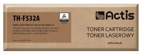 Toner ACTIS TH-F532A (zamiennik HP 205A CF532A; St Toner ACTIS TH-F532A (zamiennik HP 205A CF532A; St
