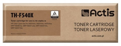 Toner ACTIS TH-F540X (zamiennik HP 203X CF540X; St Toner ACTIS TH-F540X (zamiennik HP 203X CF540X; St