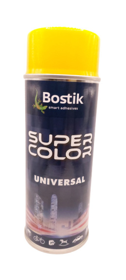 SPRAY SUPER COLOR 400ML ŻÓŁTY RAL1023