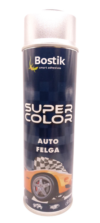 SPRAY SUPER COLOR 500ML AUTO FELGA SREBRNY