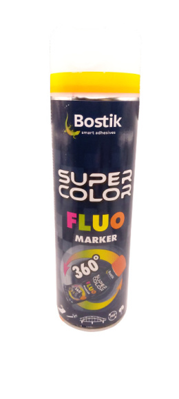 SPRAY SUPER COLOR 500ML FLUOMARKER POMARAŃCZOWY