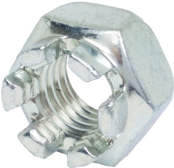 Nakrętka koronowa M16 DIN 935 kl.8.8 oc 50szt