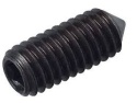 Wkręt dociskowy bez łba czarny M6x12 DIN914 20 szt Wkręt dociskowy bez łba czarny M6x12 DIN914 20 szt