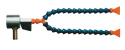 Stopka magnetyczna z zaworem ,2x13 modułów 1/4 i 2 dysze 24mm Stopka magnetyczna z zaworem ,2x13 modułów 1/4 i 2 dysze 24mm