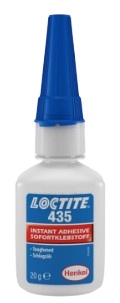 Klej błyskawiczny, po atrybucie temperatury, Lodówka po typie składowania Loctite 435 20g Klej błyskawiczny, po atrybucie temperatury, Lodówka po typie składowania Loctite 435 20g