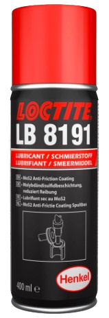 Smar aerozolowy, suchy, antykorozyjny Loctite 8191 400ml Smar aerozolowy, suchy, antykorozyjny Loctite 8191 400ml