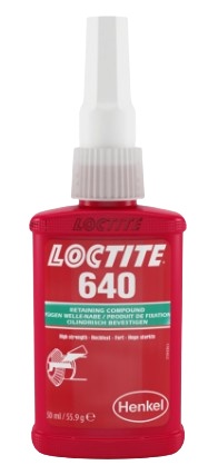 Klej do mocowania współosiowego Loctite 640 50ml Klej do mocowania współosiowego Loctite 640 50ml