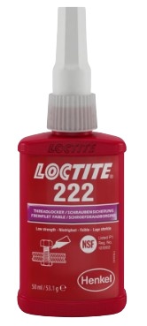 Klej do zabezpieczenia gwintów Loctite 222 50ml Klej do zabezpieczenia gwintów Loctite 222 50ml
