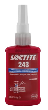 Klej do zabezpieczenia gwintów Loctite 243 50ml