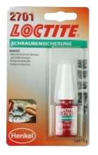 Klej do zabezpieczenia gwintów Loctite 2701 5ml Klej do zabezpieczenia gwintów Loctite 2701 5ml
