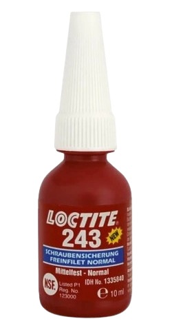 Klej do zabezpieczenia gwintów Loctite 243 10ml