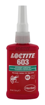 Klej do mocowania współosiowego Loctite 603 50ml Klej do mocowania współosiowego Loctite 603 50ml